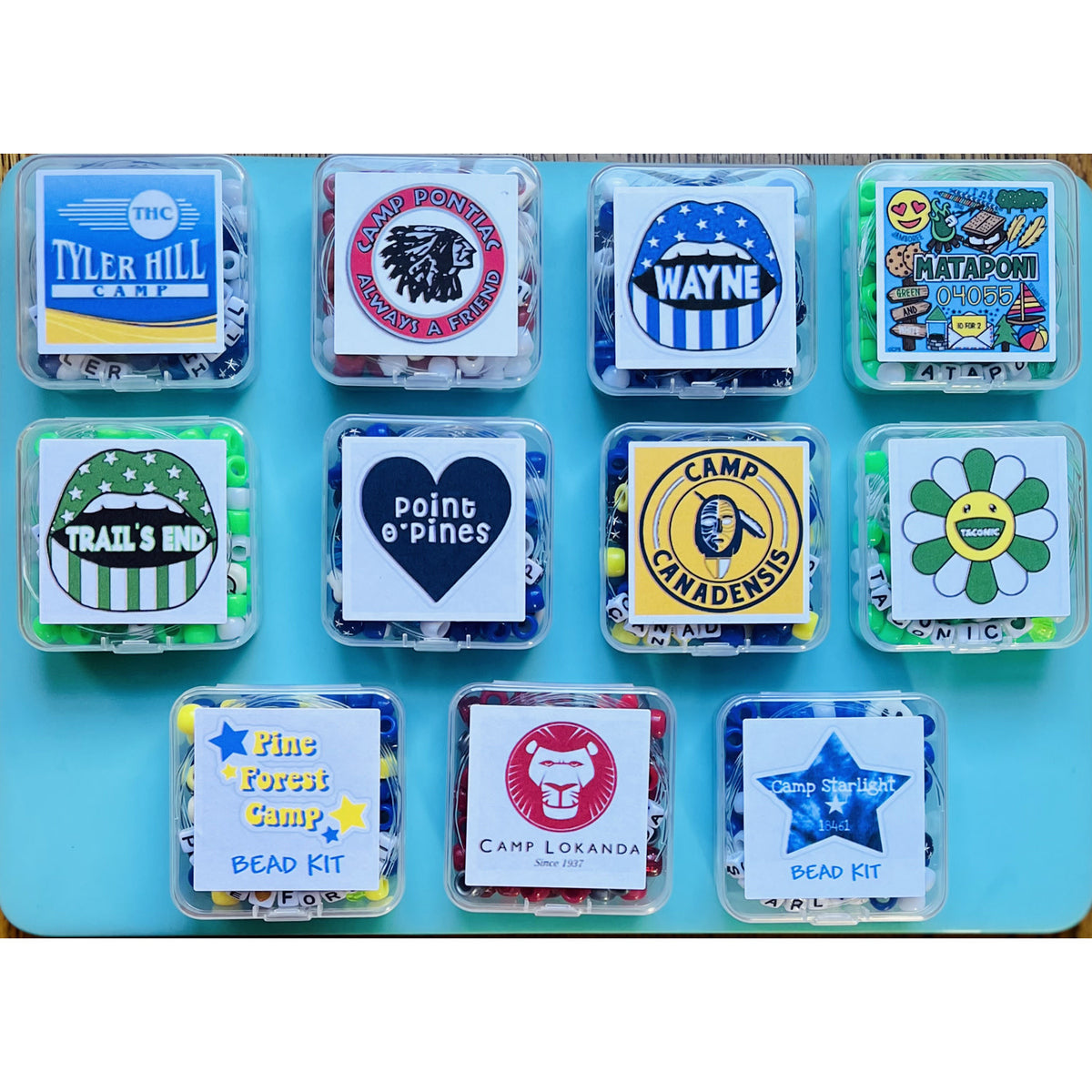 Make Your Own Camp Bracelet Set - Bee Bee Designs