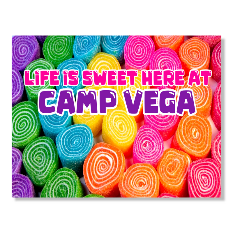 Life Is Sweet Camp Notecards