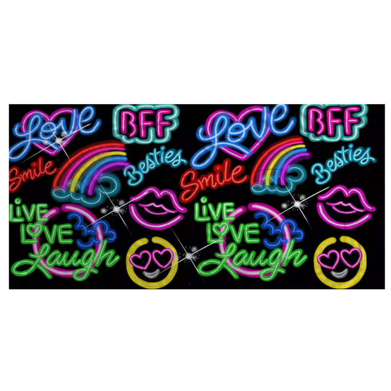 Neon Lights Towel