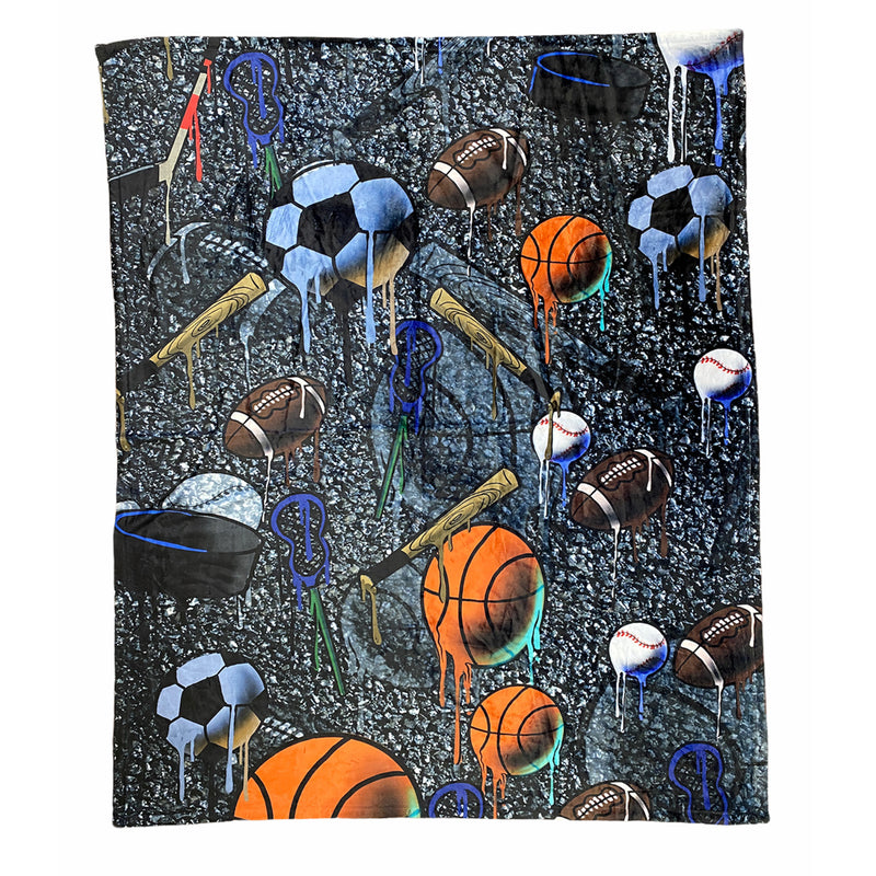 Dripping Sports Blanket