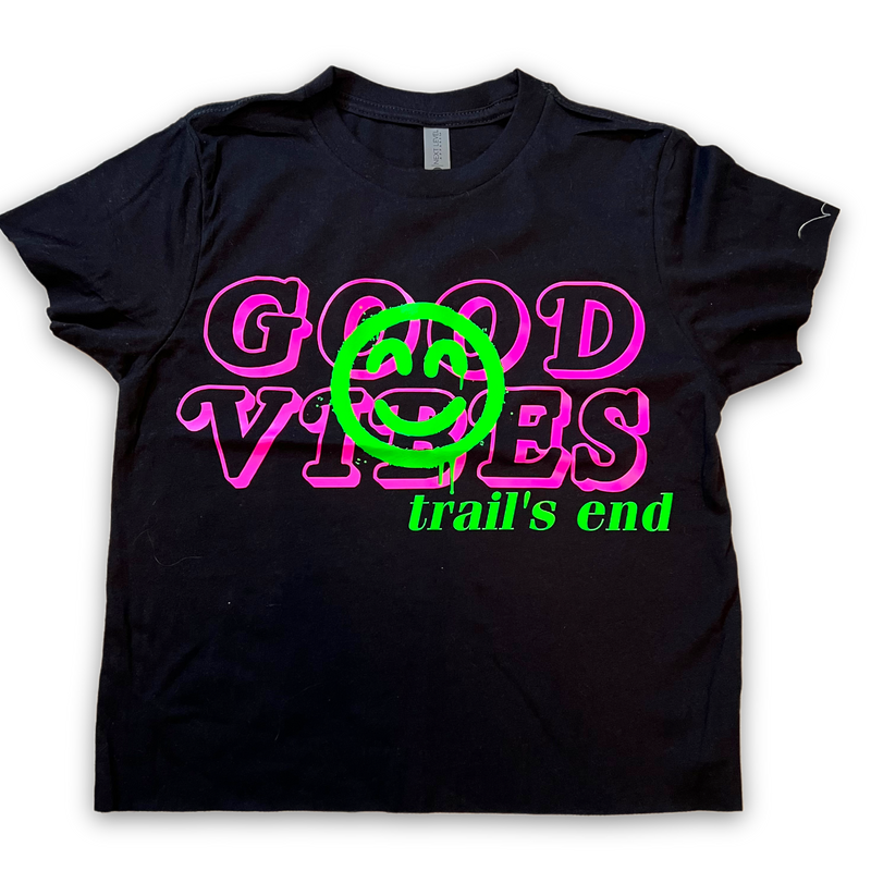 Good Vibes Dripping Smile Camp Shirt