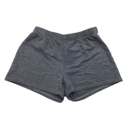 Heather Gray Firehouse Shorts - Bee Bee Designs