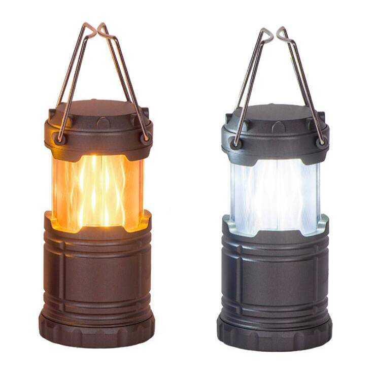 Pop Up Flickering LED Flashlight Lantern