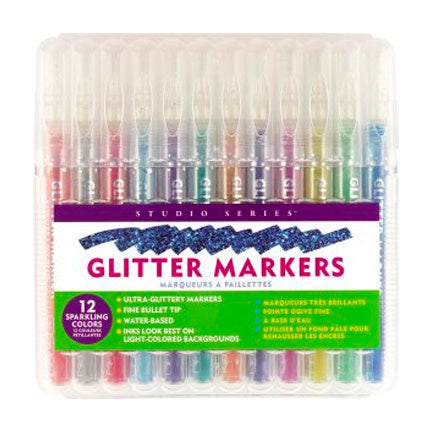 Glitter Markers - Bee Bee Designs