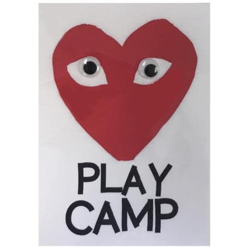 Comme Heart Wiggly Eye Card - Bee Bee Designs