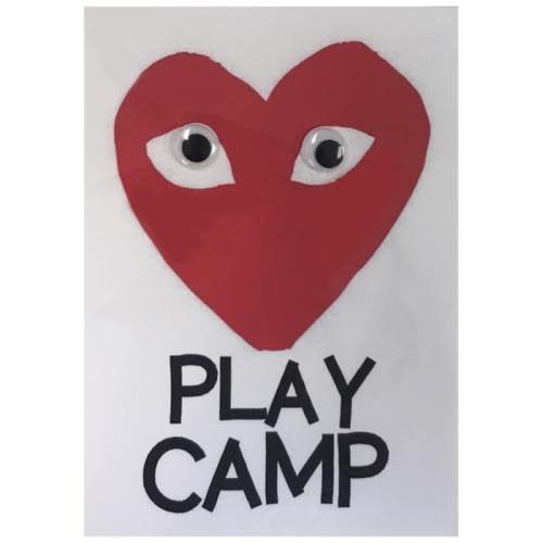 Comme Heart Wiggly Eye Card