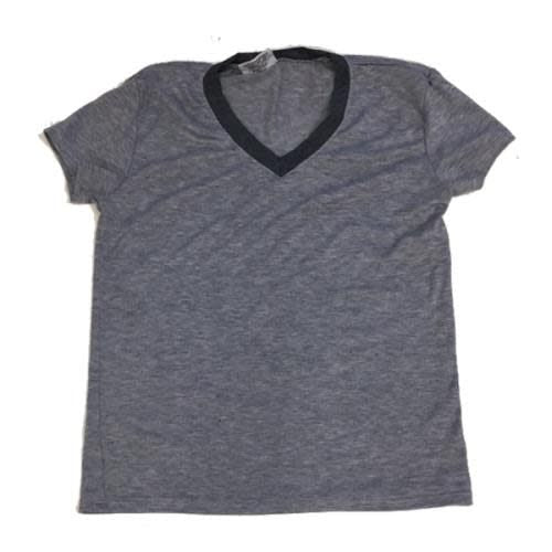 Heather Gray Firehouse V-Neck T-Shirt