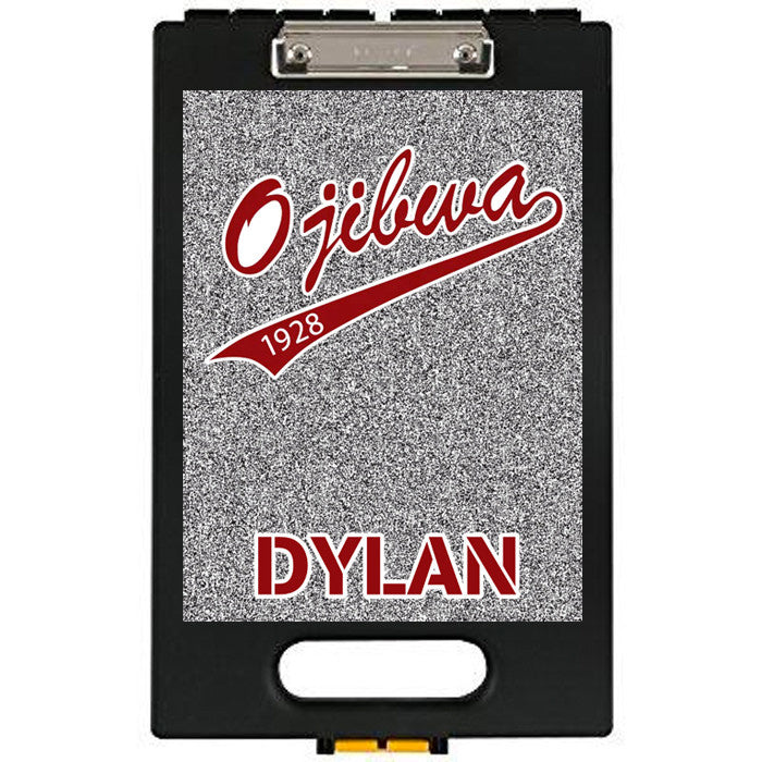 Camp Ojibwa Clipboard – storage clipboard for writing camp letters at sleepaway or overnight camp by Bee Bee Designs