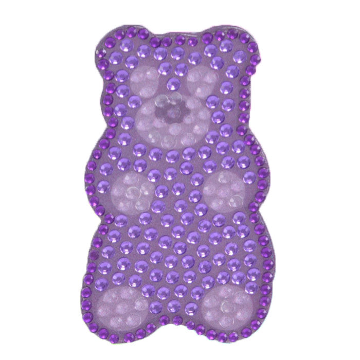 Purple Gummy Bear Stickerbean