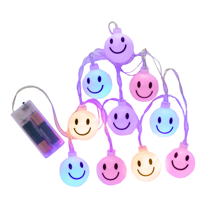 Happy Face String Lights