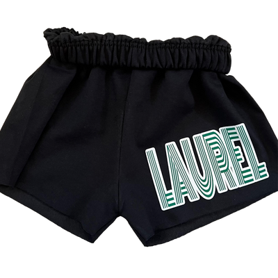 Stripey Camp Sweatshorts - Bee Bee Designs