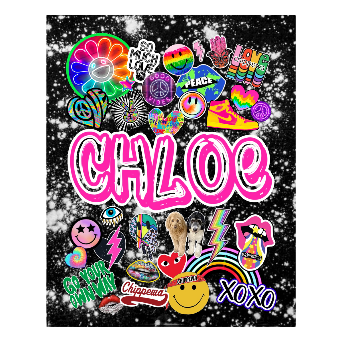 So Much Love Camp and Pic Blanket - Bee Bee Designs
