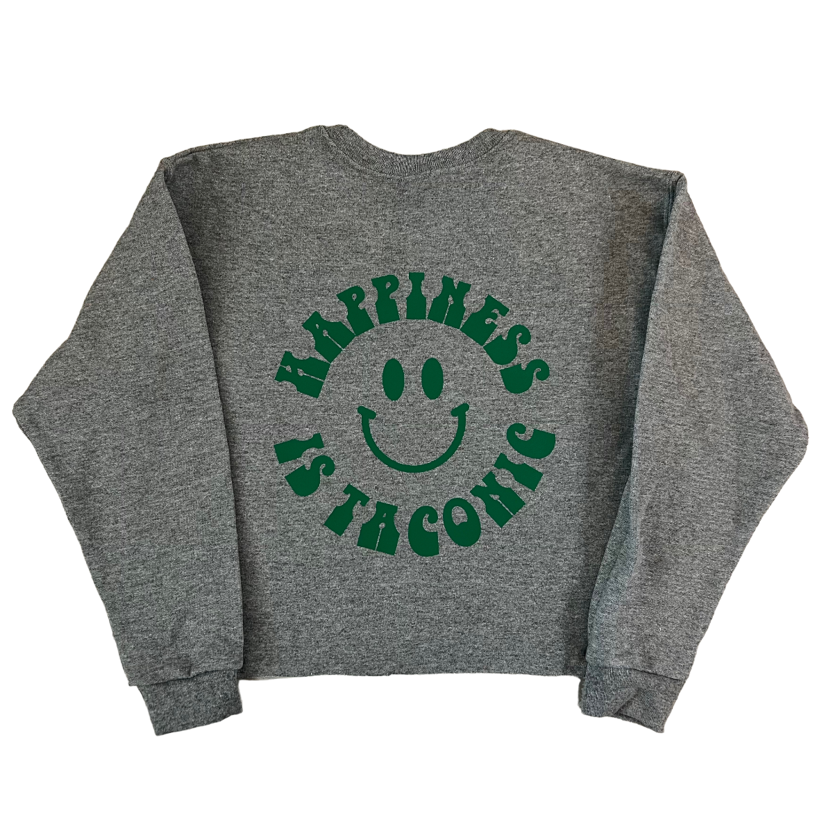 Happiness Is Cropped Sweatshirt - Bee Bee Designs