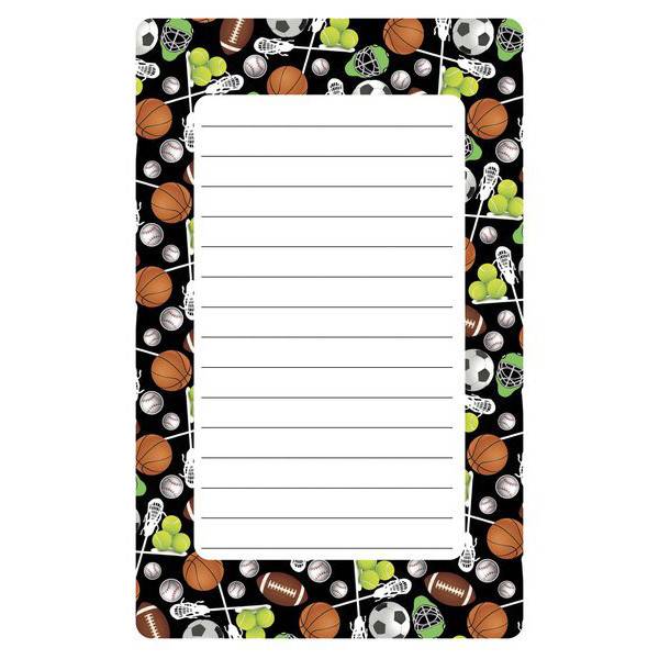 Assorted Sports Lined Notepad - Bee Bee Designs
