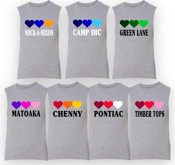 Triple Heart Tank - Bee Bee Designs