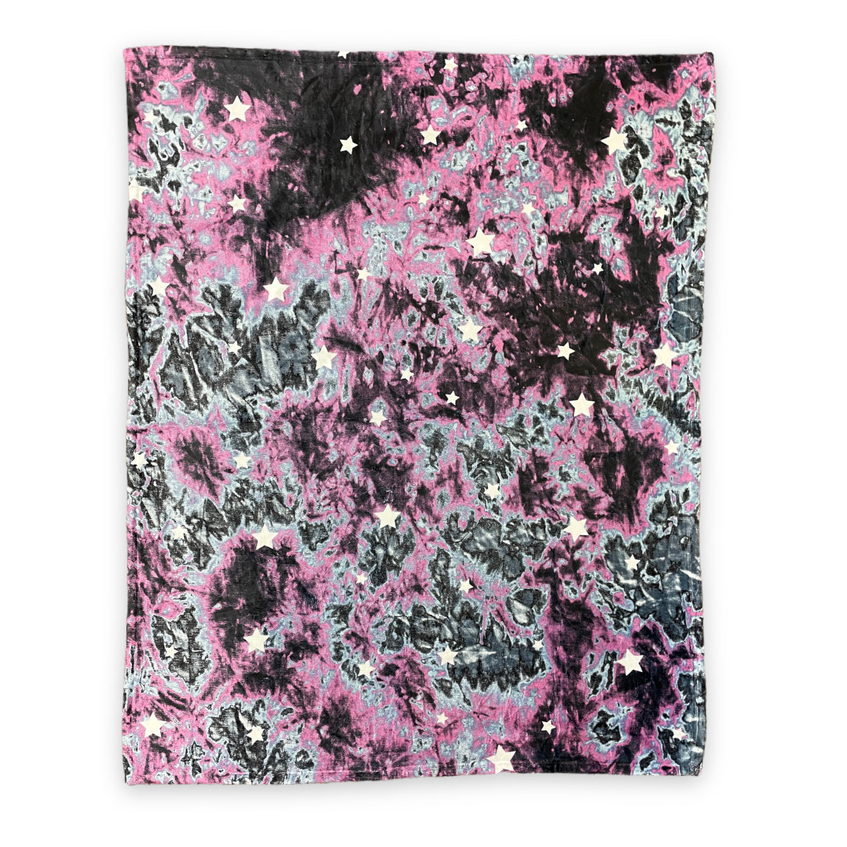Purple Bleach Fuzzy Throw Blanket - Bee Bee Designs