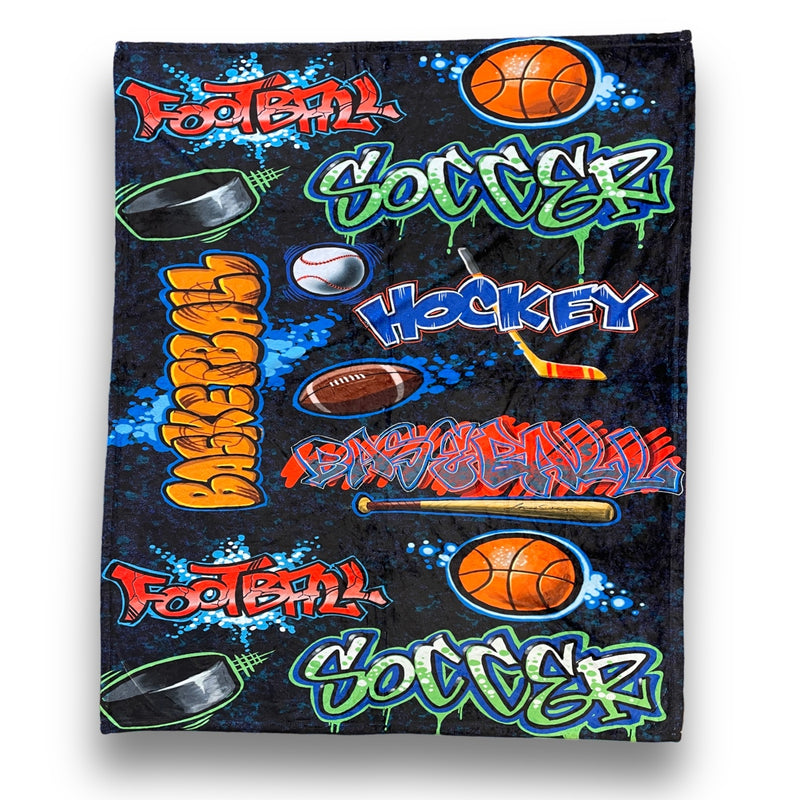 Crazy Sports Blanket