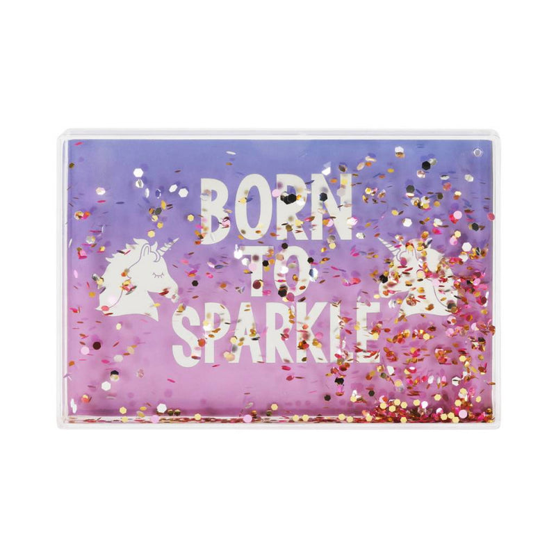 Born To Sparkle Confetti Frame