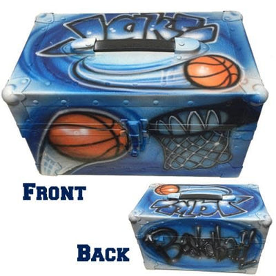 Airbrushed Sports Mini Trunk