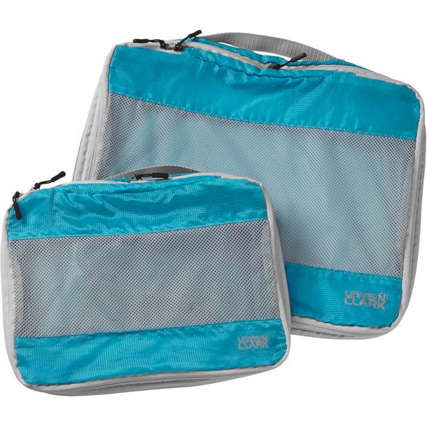 Blue Electrolight Expandable Packing Cube Set