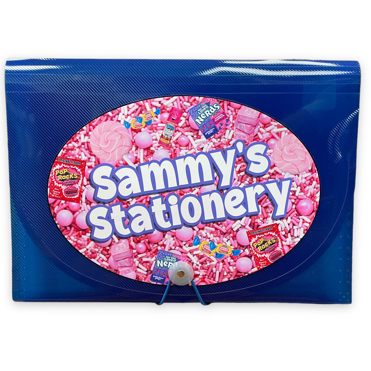 Sugar Rush 7-Pocket File – 7-pocket camp letter organizer for stationery and stamps by Bee Bee Designs