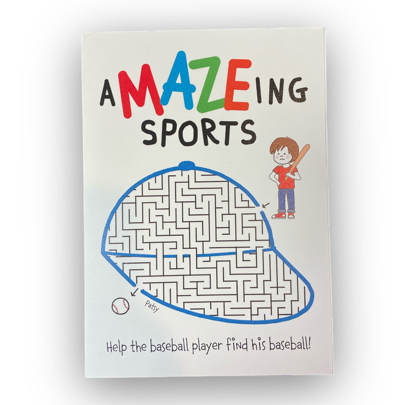 A-Maze-ing Sports Maze Card