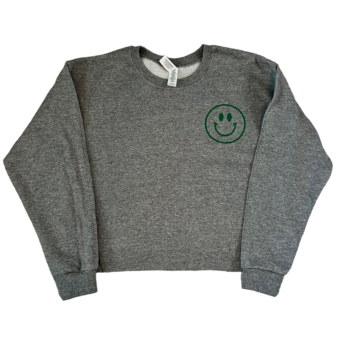 Happiness Is Cropped Sweatshirt - Bee Bee Designs