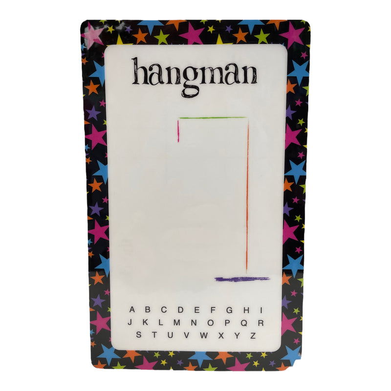Neon Stars Dry Erase Game Board