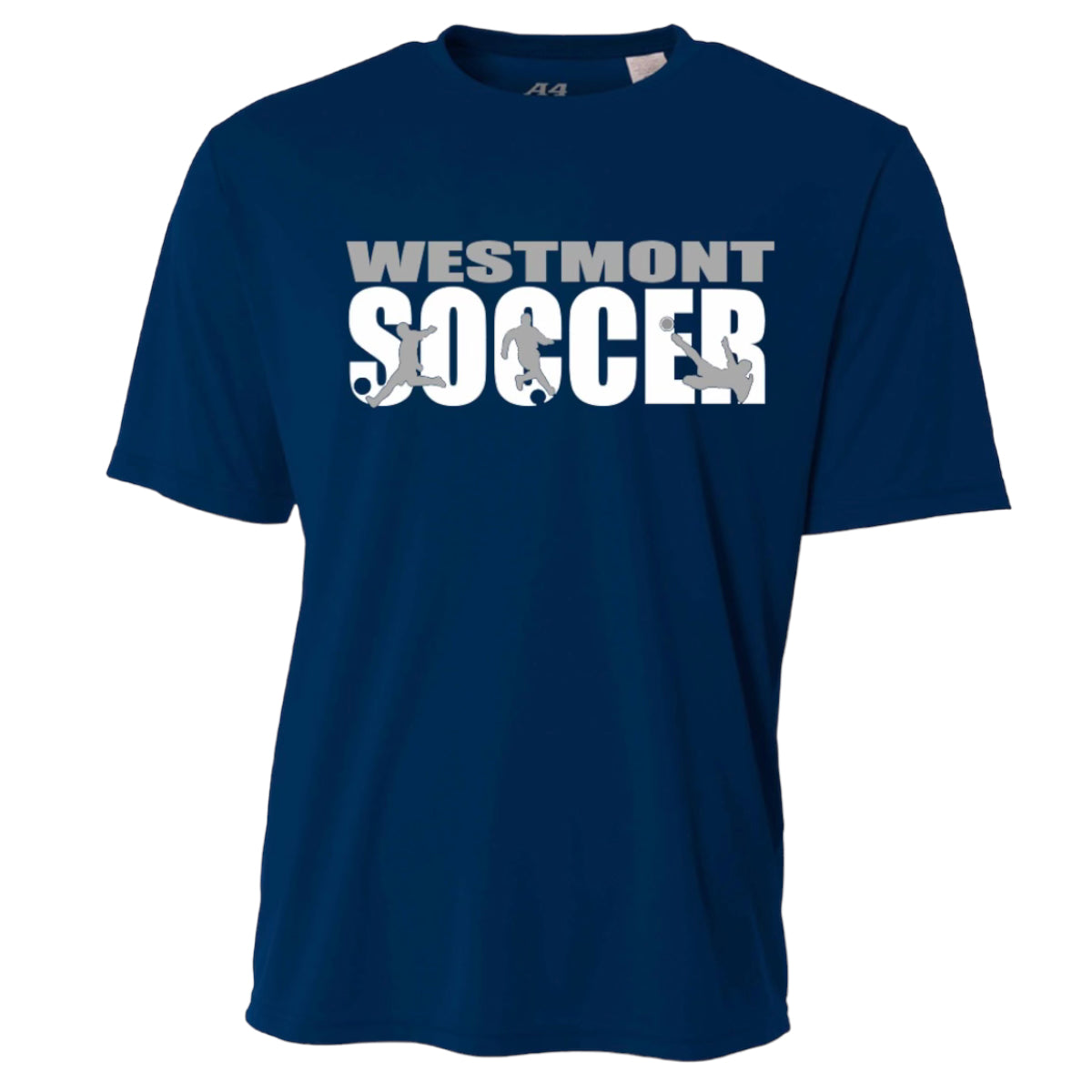 Soccer Silhouettes Performance Shirt - Bee Bee Designs