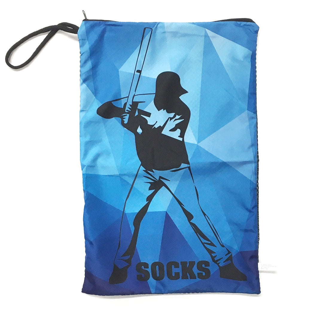 Baseball Kaleidoscope Sock Bag - Bee Bee Designs