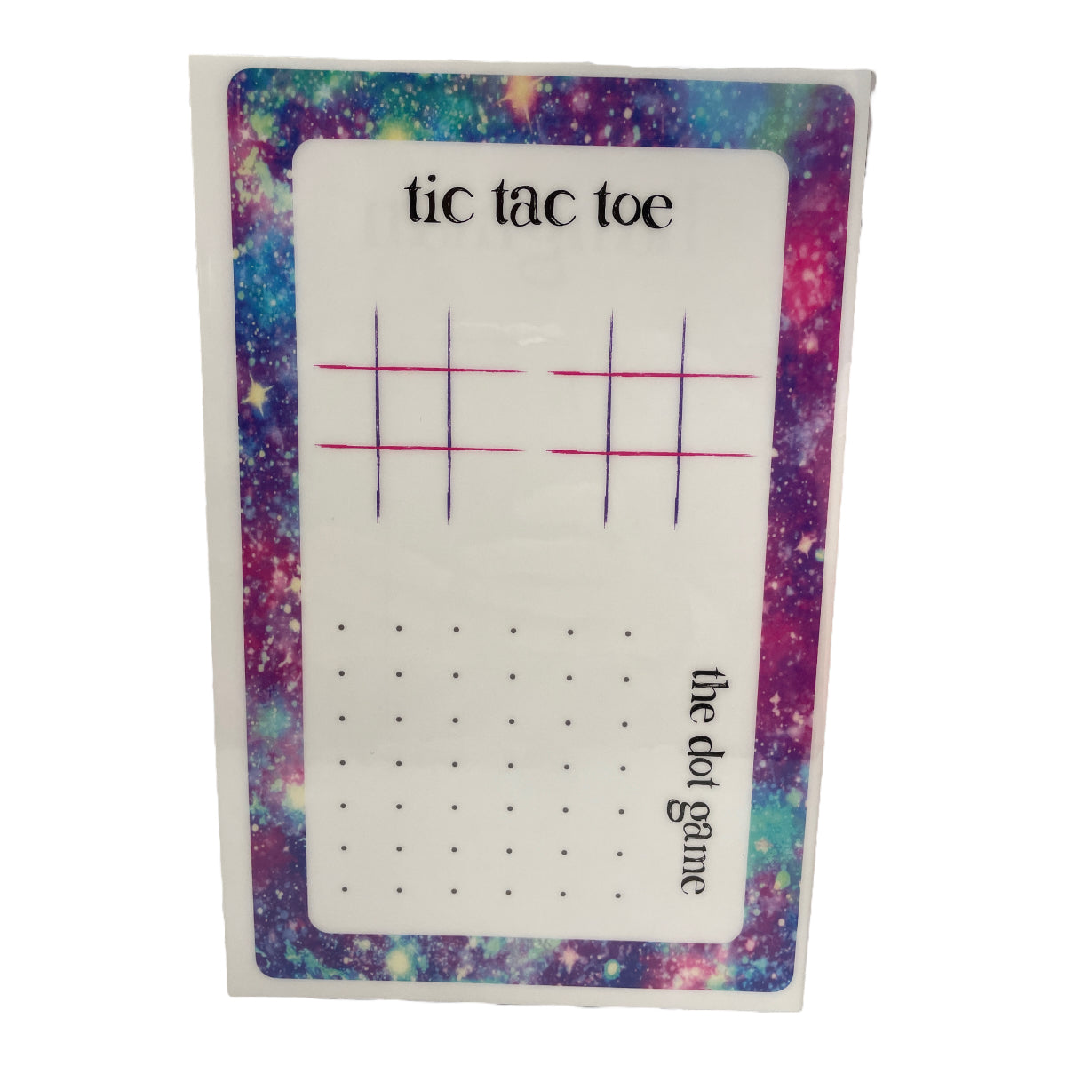 Stardust Dry Erase Game Board - Bee Bee Designs