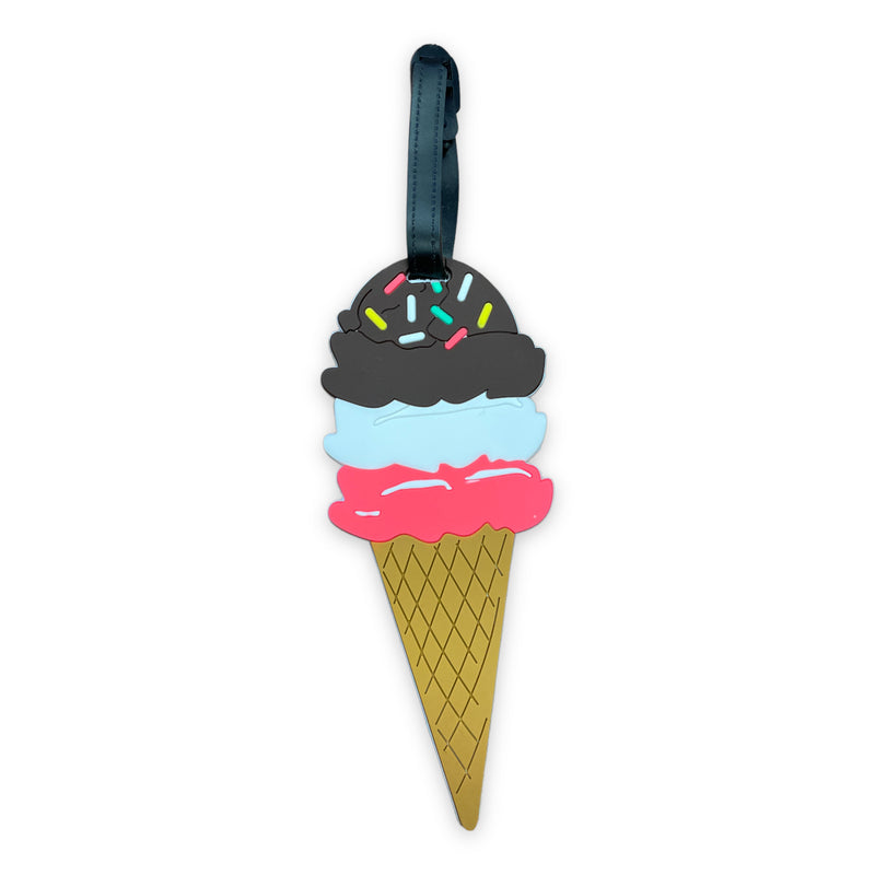Three Scoops Luggage Tag