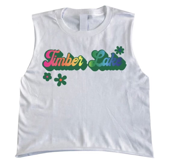 Retro Letters Shadow Shirt