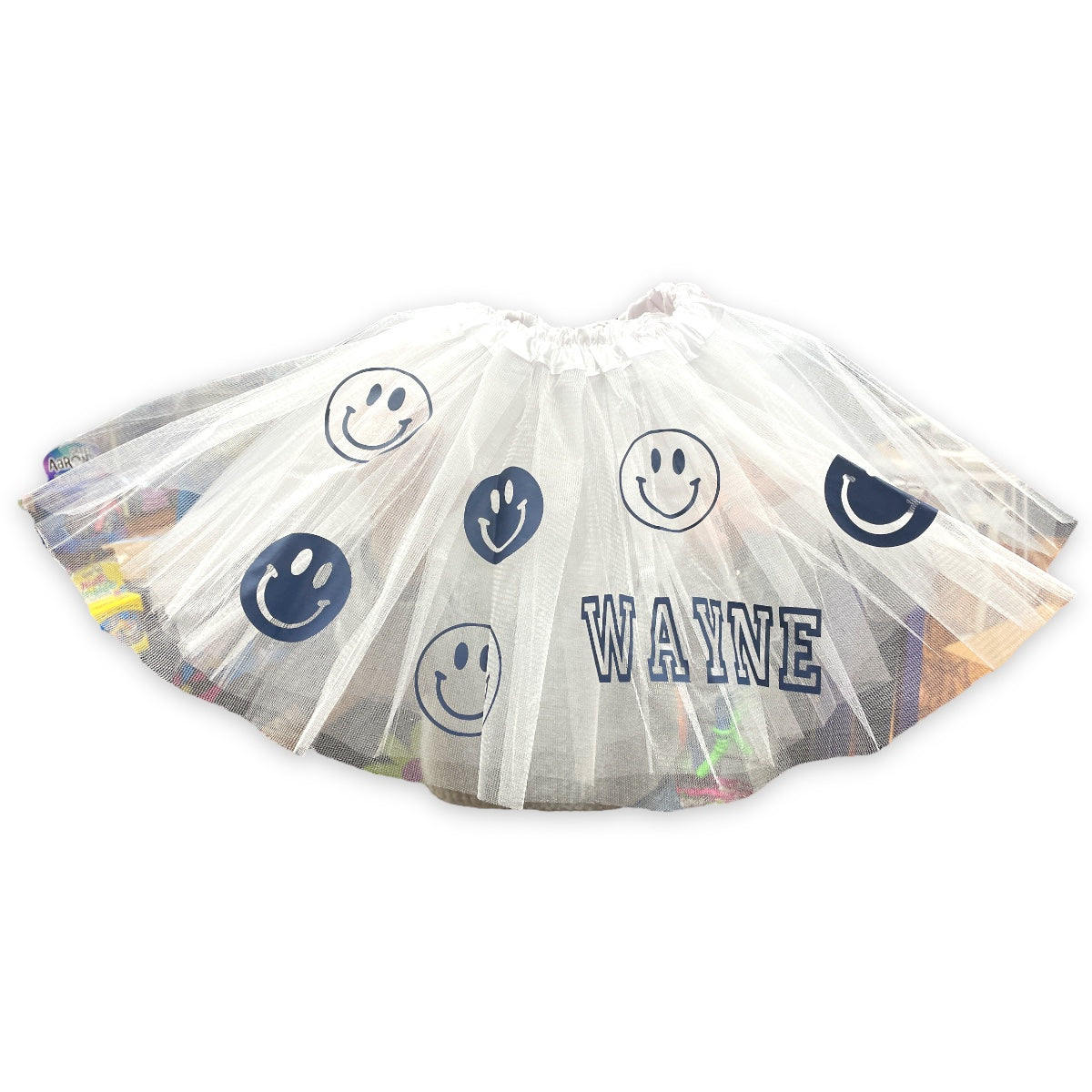 Custom Camp Logo Tutu with Smileys - Bee Bee Designs