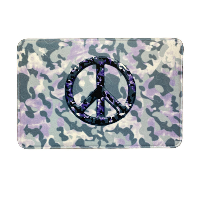 Purple Pastel Camo Mat