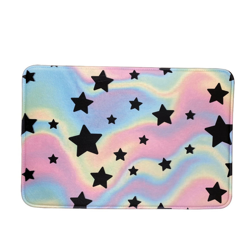 Pastel Tie Dye Star Mat