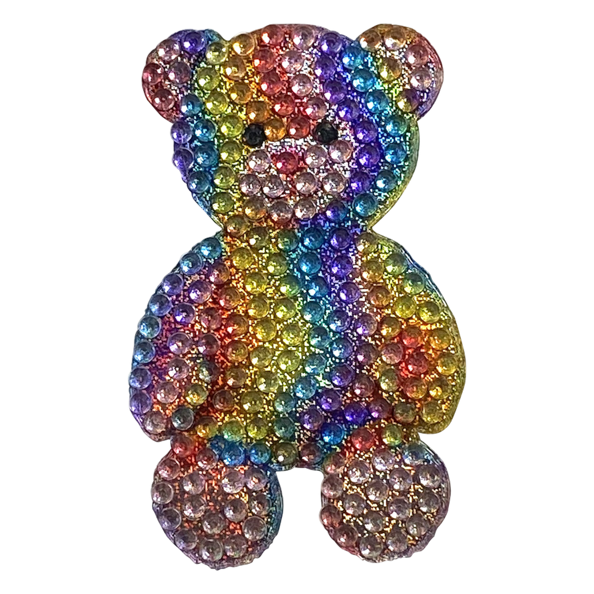 Pastel Teddy Bear StickerBean – collectible StickerBean for trading + decorating at sleepaway or overnight camp by Bee Bee Designs