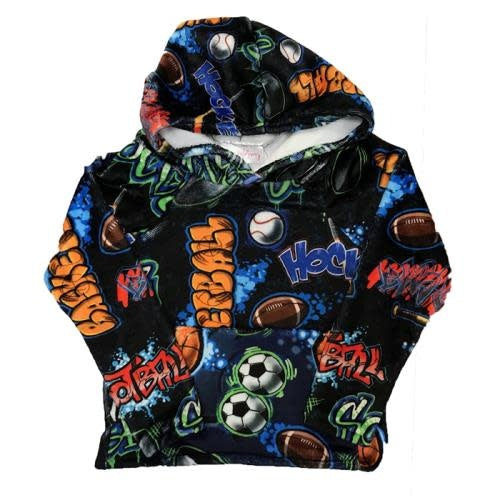 Crazy Sports Fuzzy Pullover