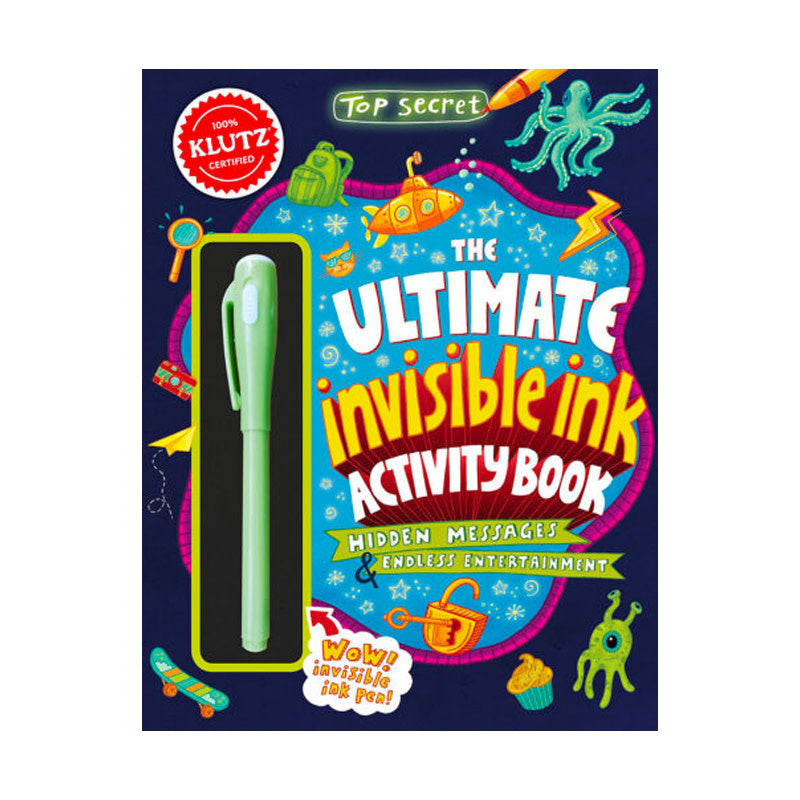 The Ultimate Invisible Ink Activity Book - Bee Bee Designs