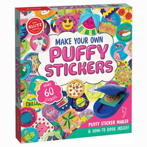 Make Your Own Puffy Stickers - Bee Bee Designs