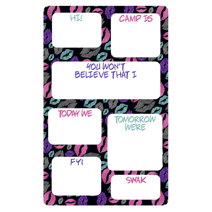 Lips Fill-In Notepad - Bee Bee Designs