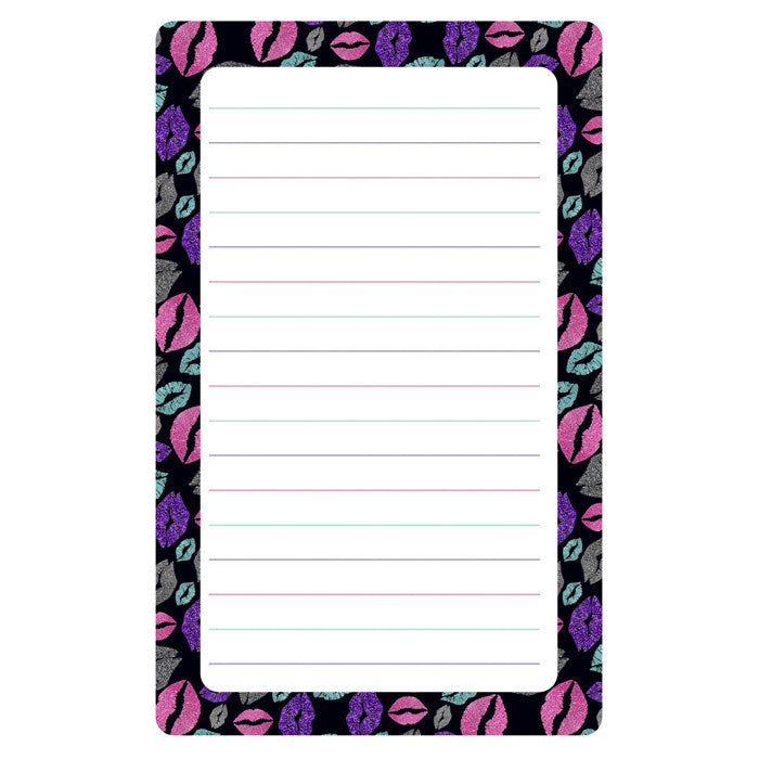 Lips Lined Notepad - Bee Bee Designs