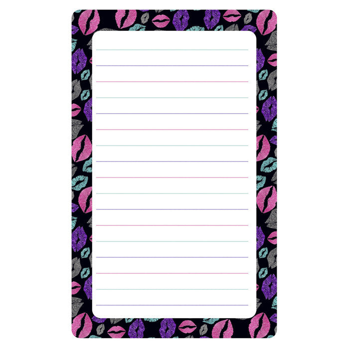 Lips Lined Notepad