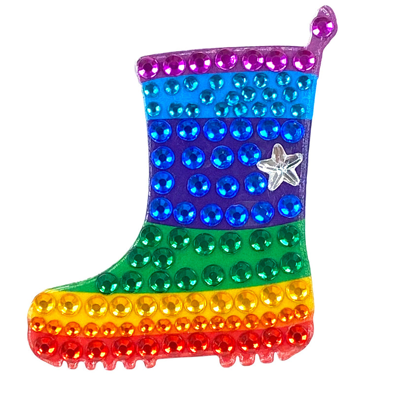 Rainboot Stickerbean