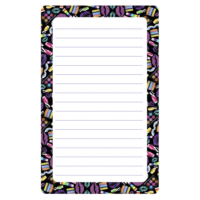 Makeup Lined Notepad - Bee Bee Designs