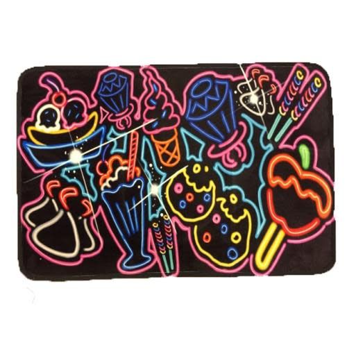 Neon Sweet Shop Mat
