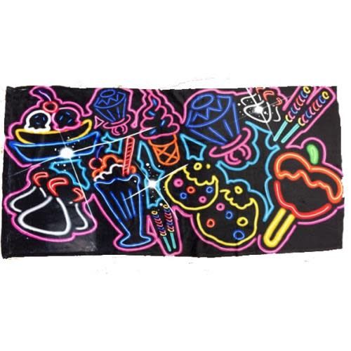 Neon Sweet Shop Towel