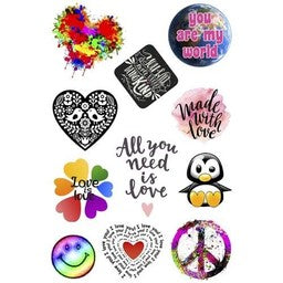 All You Need is Love Cling Its (Copy) - Bee Bee Designs