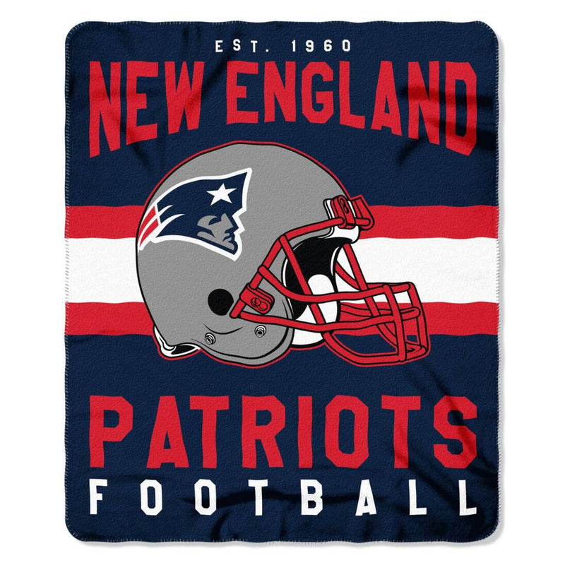 New England Patriots Fuzzy Throw Blanket