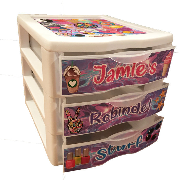 Girl Collage Drawers - Bee Bee Designs